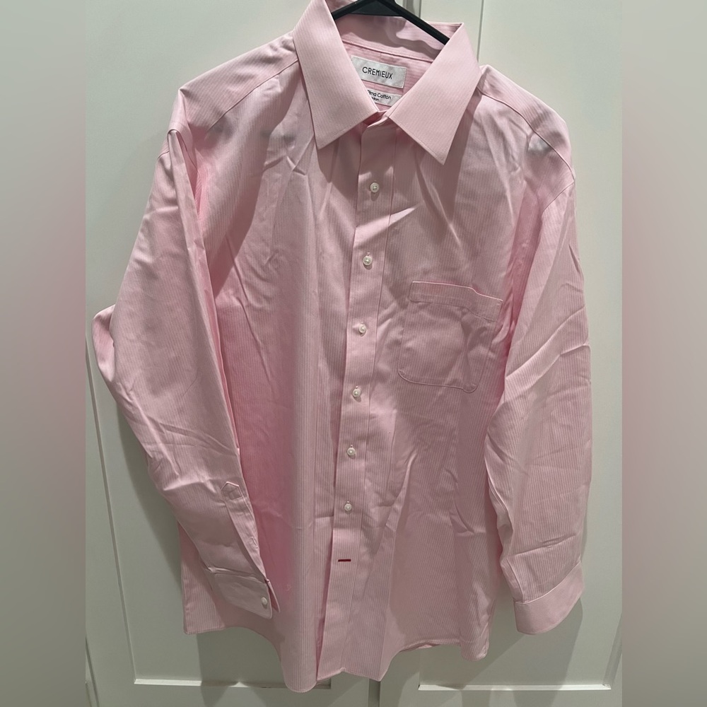 Cremiux men’s dress shirt 16 1/2, 34